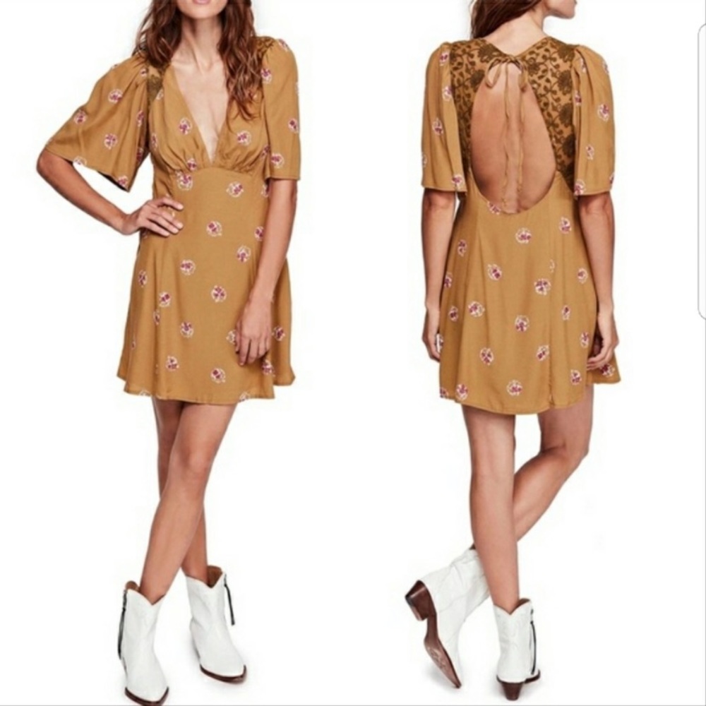 NWT Free People Clove Comb Dress